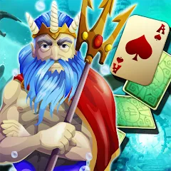 Solitaire Atlantis (олитэр Атлантис) [МОД Mega Pack] APK Android