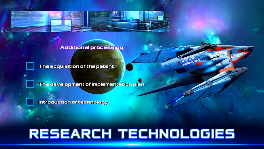 Idle Space Business Tycoon (Айдл Спейс Бизнес Тайкун) [МОД Бесконечные монеты] APK Android Screenshot 5