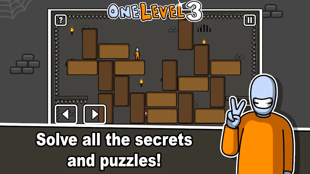 One Level 3 Stickman Jailbreak (Один Уровень 3) [МОД Premium] APK Android Screenshot 4