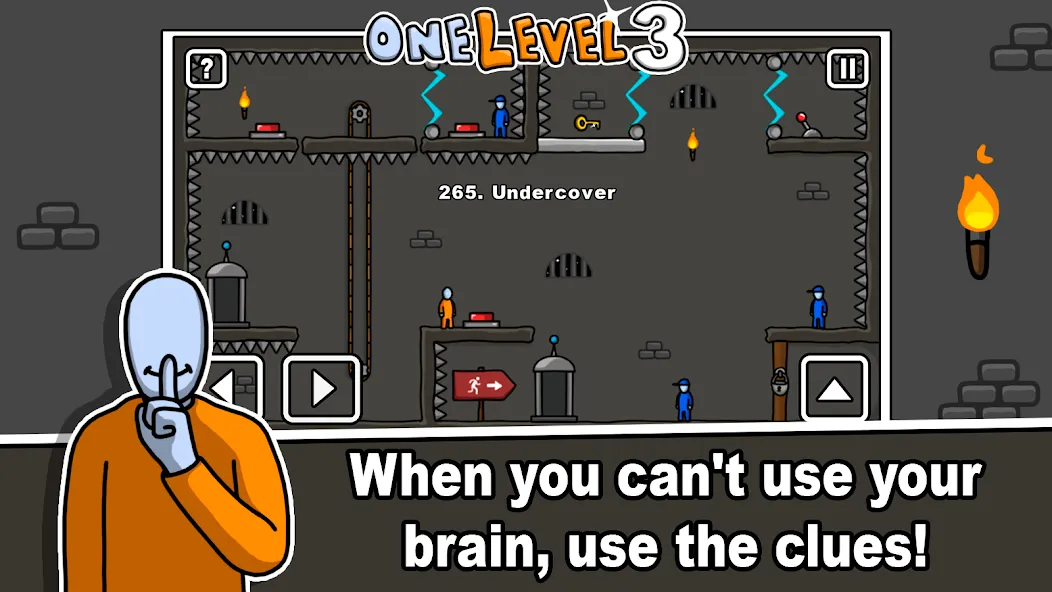 One Level 3 Stickman Jailbreak (Один Уровень 3) [МОД Premium] APK Android Screenshot 5