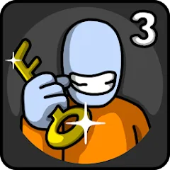 One Level 3 Stickman Jailbreak (Один Уровень 3) [МОД Premium] APK Android