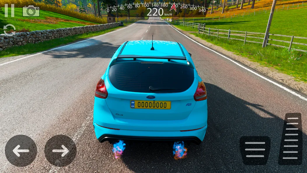Drive Ford Focus RS Simulator (Драйв Форд Фокус РС Симулятор) [МОД Premium] APK Android Screenshot 1