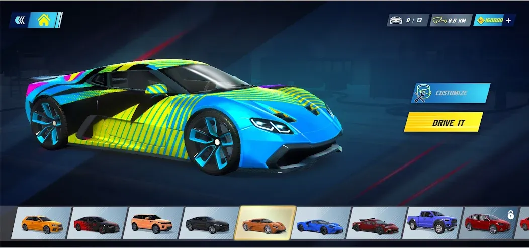 Combust- Car Driving Simulator (Комбуст) [МОД Все открыто] APK Android Screenshot 3