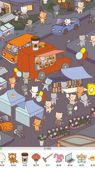Findy! Cats [МОД Все открыто] APK Android Screenshot 5