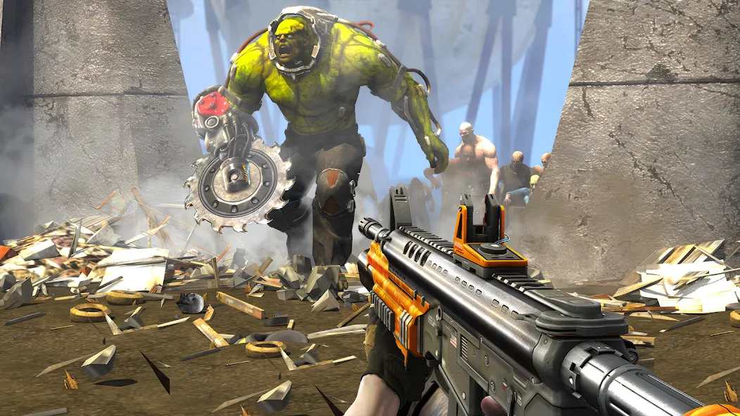 Zombie Apocalypse: Doomsday-Z (Зомби Апокалипсис) [МОД Меню] APK Android Screenshot 2