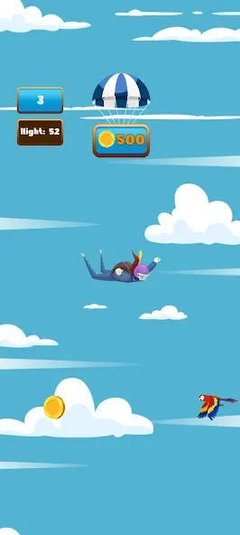 The Parachute (Зе Пэрашют) [МОД Mega Pack] APK Android Screenshot 2