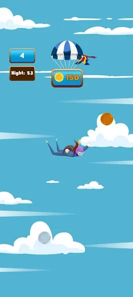 The Parachute (Зе Пэрашют) [МОД Mega Pack] APK Android Screenshot 3