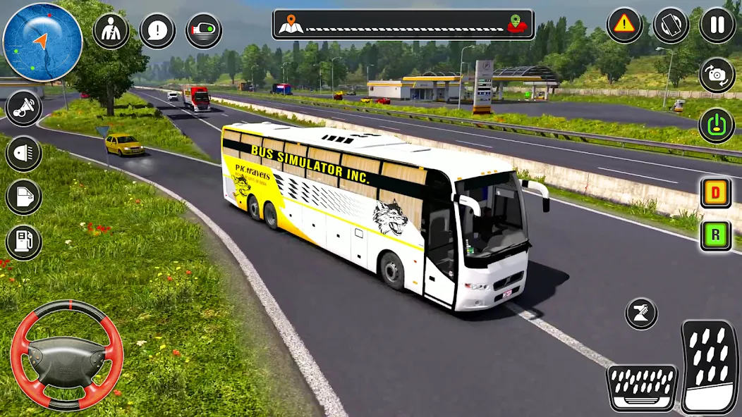 City Coach Bus City Bus Games [МОД Бесконечные монеты] APK Android Screenshot 1