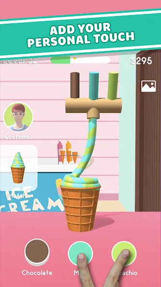 Ice Cream Inc. ASMR, DIY Games [МОД Unlocked] APK Android Screenshot 5