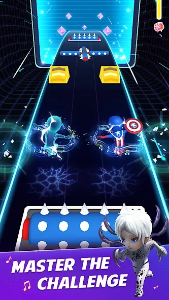 Universe Hero 3D - Music&Swing (Юниверс Хиро 3Д) [МОД Unlocked] APK Android Screenshot 5