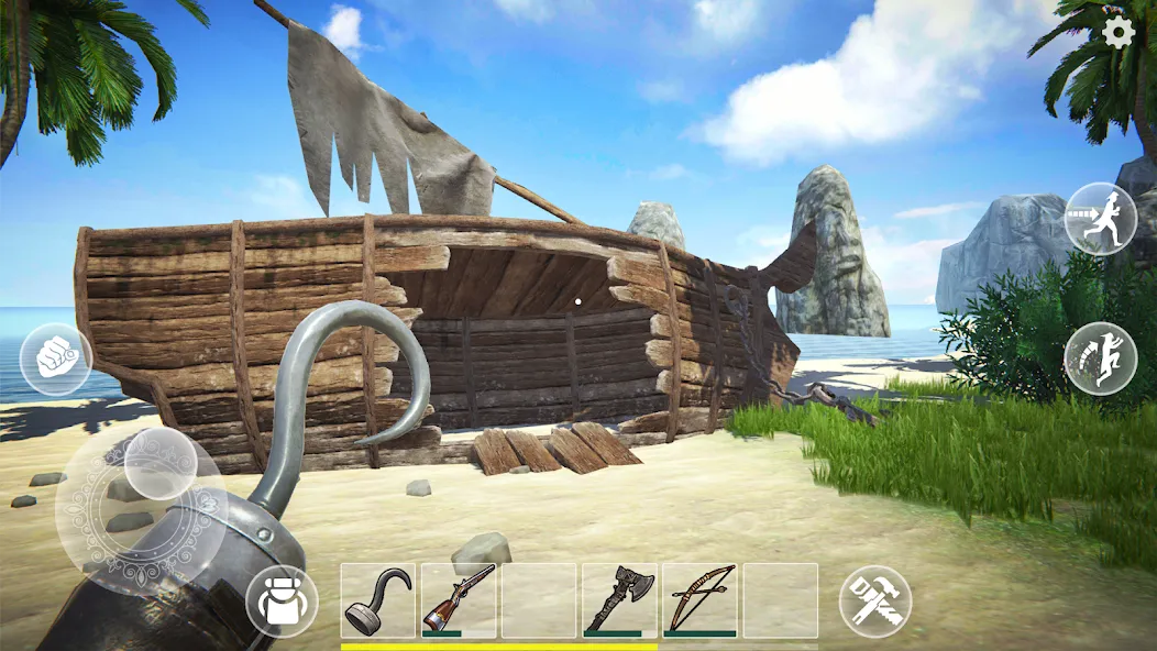 Last Pirate: Survival Island (Ласт Пират) [МОД Бесконечные монеты] APK Android Screenshot 1