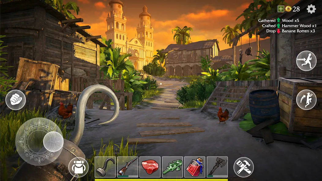 Last Pirate: Survival Island (Ласт Пират) [МОД Бесконечные монеты] APK Android Screenshot 4