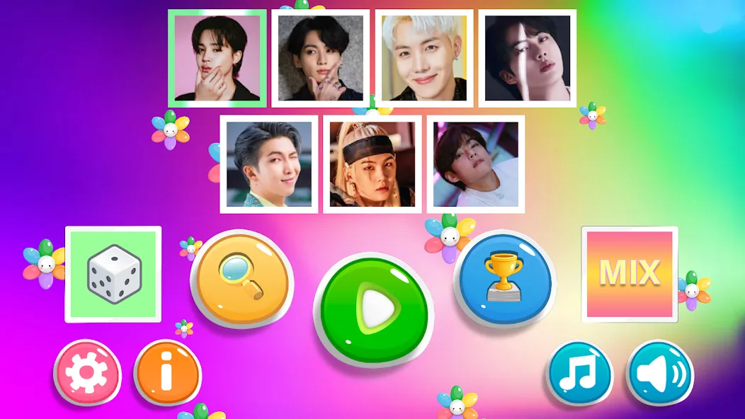 Bangtan Memory (Бангтан Мемори) [МОД Много денег] APK Android Screenshot 1