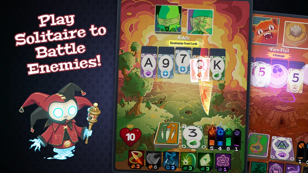 Solitairica (Солитаирика) [МОД Unlocked] APK Android Screenshot 1