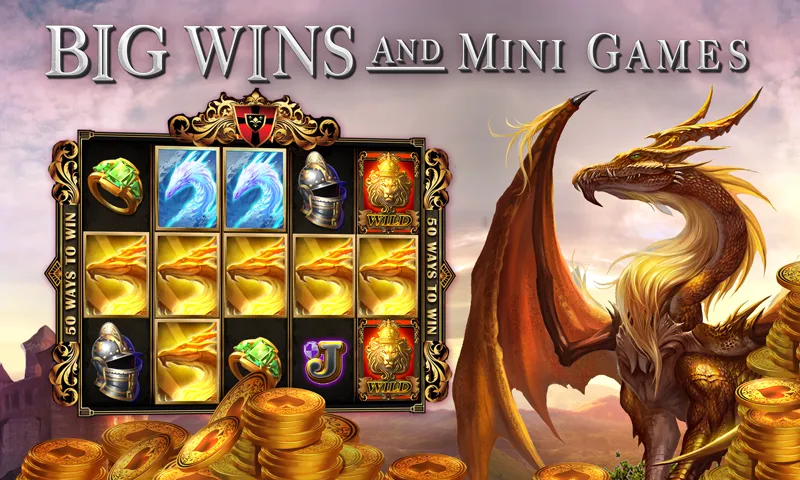 Slots Dragon Machine (Трон драконов слоты) [МОД Unlocked] APK Android Screenshot 1