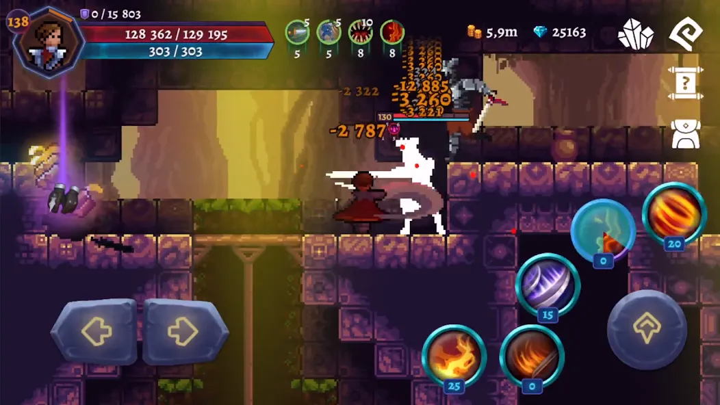 Darkrise - Pixel Action RPG (Даркрайс) [МОД Бесконечные монеты] APK Android Screenshot 4