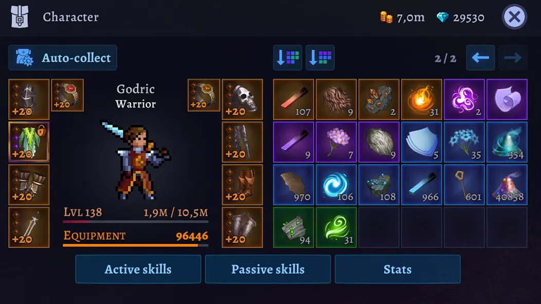 Darkrise - Pixel Action RPG (Даркрайс) [МОД Бесконечные монеты] APK Android Screenshot 5