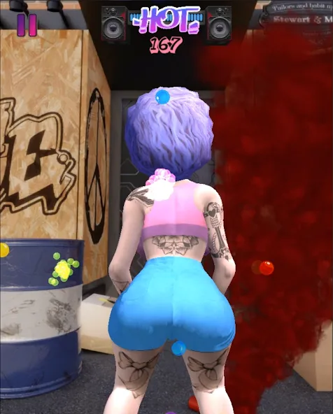 Twerk Hero: A Dance Game (Тверкгерой) [МОД Бесконечные монеты] APK Android Screenshot 2