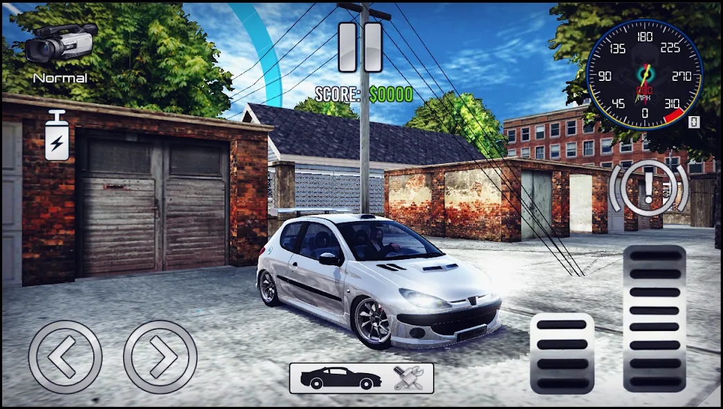 206 Drift Simulator (Дрифт Симулятор) [МОД Unlocked] APK Android Screenshot 5