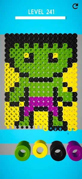 Hama Beads: Colorful Puzzles (Хама бидс) [МОД Все открыто] APK Android Screenshot 2