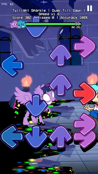 Corrupted Finn Darkness Battle (ФНФ Финн Пибби Корруптед Мод) [МОД Бесконечные монеты] APK Android Screenshot 1