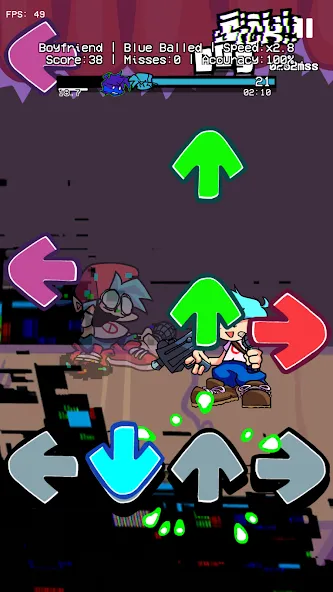Corrupted Finn Darkness Battle (ФНФ Финн Пибби Корруптед Мод) [МОД Бесконечные монеты] APK Android Screenshot 2
