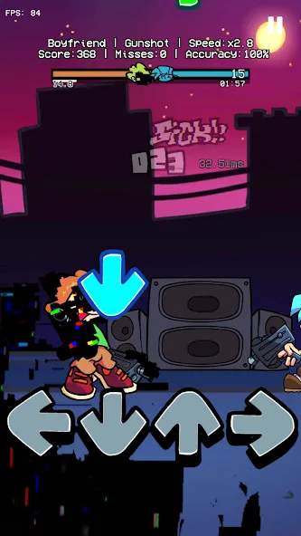 Corrupted Finn Darkness Battle (ФНФ Финн Пибби Корруптед Мод) [МОД Бесконечные монеты] APK Android Screenshot 4