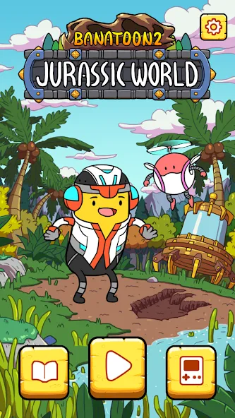 BANATOON2: Jurassic World! (БАНАТУН2) [МОД Много денег] APK Android Screenshot 1