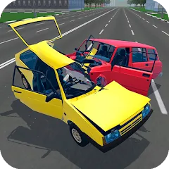 Russian Car Crash Simulator (Рашн Кар Краш Симулятор) [МОД Бесконечные монеты] APK Android