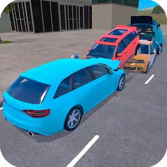 Traffic Crashes Car Crash (Трафик Краш Кар Краш) [МОД Бесконечные монеты] APK Android