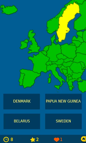 Capital Map Flag - geo quiz [МОД Premium] APK Android Screenshot 3
