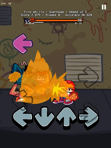 Music Battle Fire Fight Whitty (Бит Огонь Бой Мод Витти) [МОД Много денег] APK Android Screenshot 3
