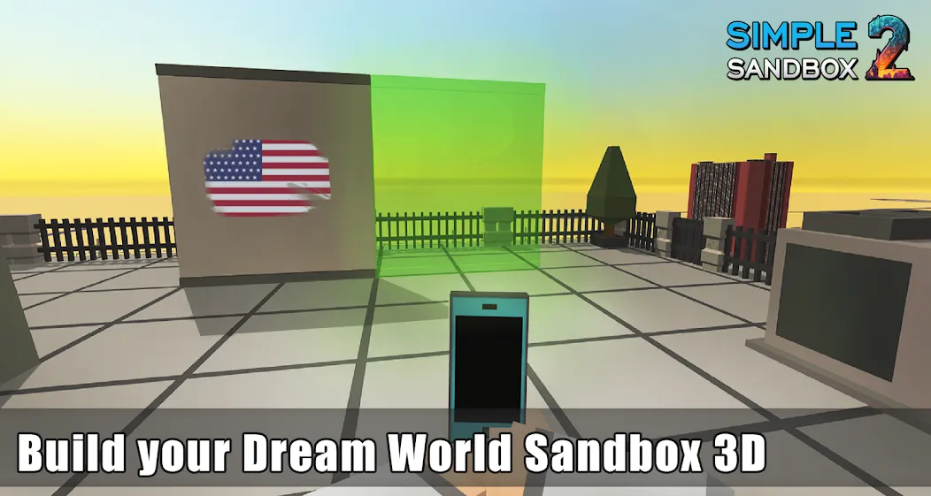 Simple Sandbox 2 (Симпл Сандбокс 2) [МОД Mega Pack] APK Android Screenshot 1