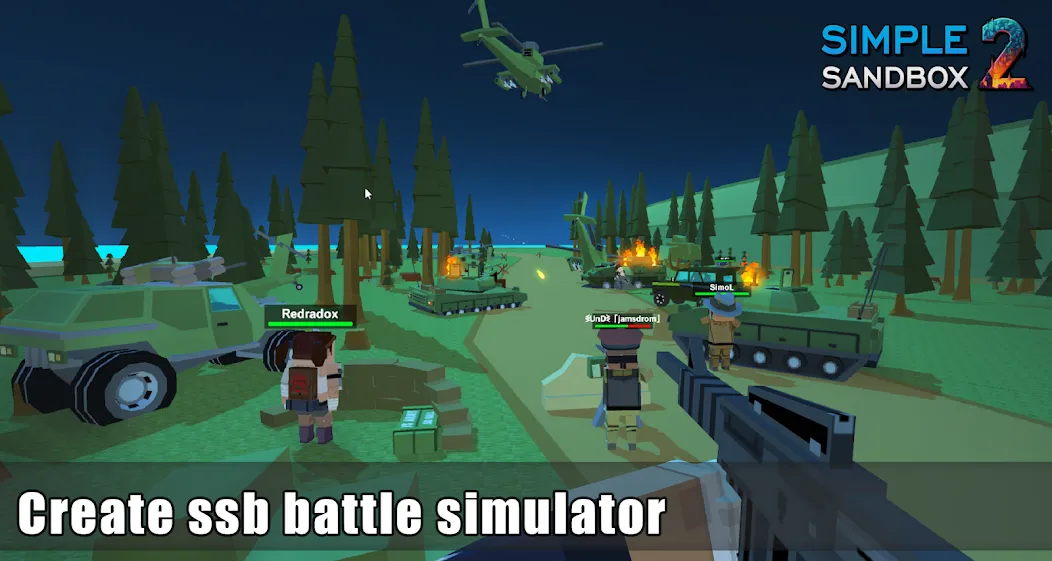 Simple Sandbox 2 (Симпл Сандбокс 2) [МОД Mega Pack] APK Android Screenshot 3