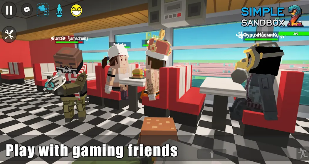 Simple Sandbox 2 (Симпл Сандбокс 2) [МОД Mega Pack] APK Android Screenshot 4