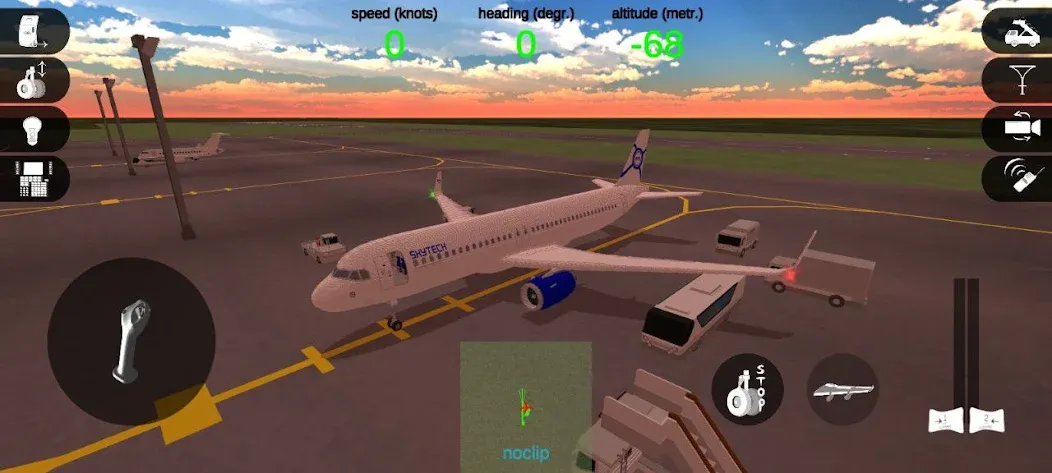 Aircraft Sandbox (Авиационный песочница) [МОД Много денег] APK Android Screenshot 1