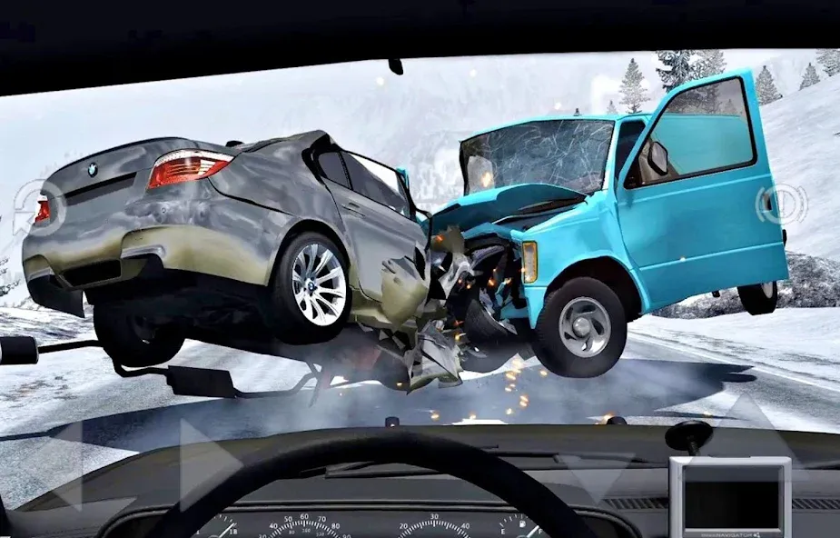 Car Crash Damage Engine Wreck (Кар Крэш Дамаг Энджин Врек) [МОД Premium] APK Android Screenshot 1