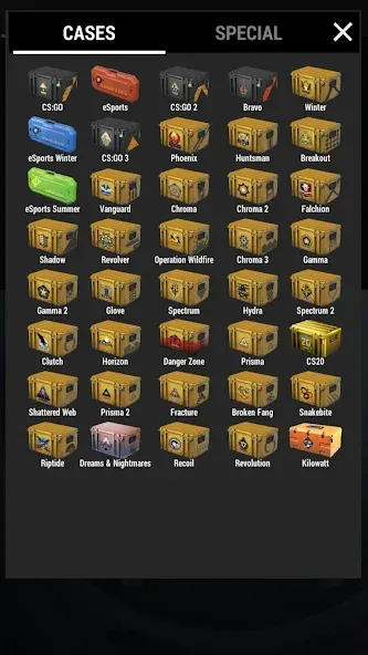 Case Simulator 2 (Кейс Симулятор 2) [МОД Mega Pack] APK Android Screenshot 3