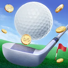 Golf Hit (Гольф Хит) [МОД Бесконечные монеты] APK Android