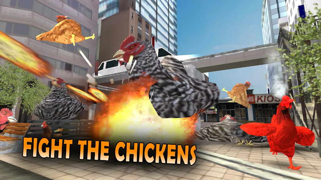 Cluck Shot: Chicken War FPS (Клак Шот) [МОД Все открыто] APK Android Screenshot 2