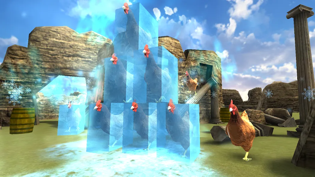 Cluck Shot: Chicken War FPS (Клак Шот) [МОД Все открыто] APK Android Screenshot 3