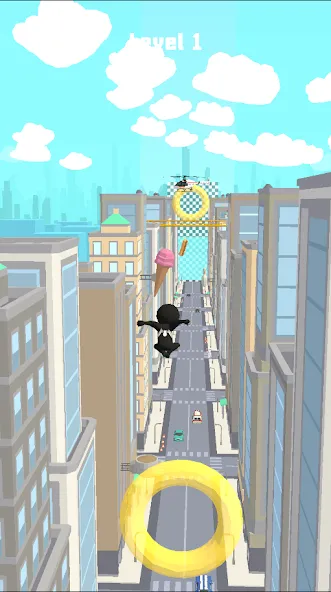 Web Slinging Race (Веббросок гонок) [МОД Много денег] APK Android Screenshot 3