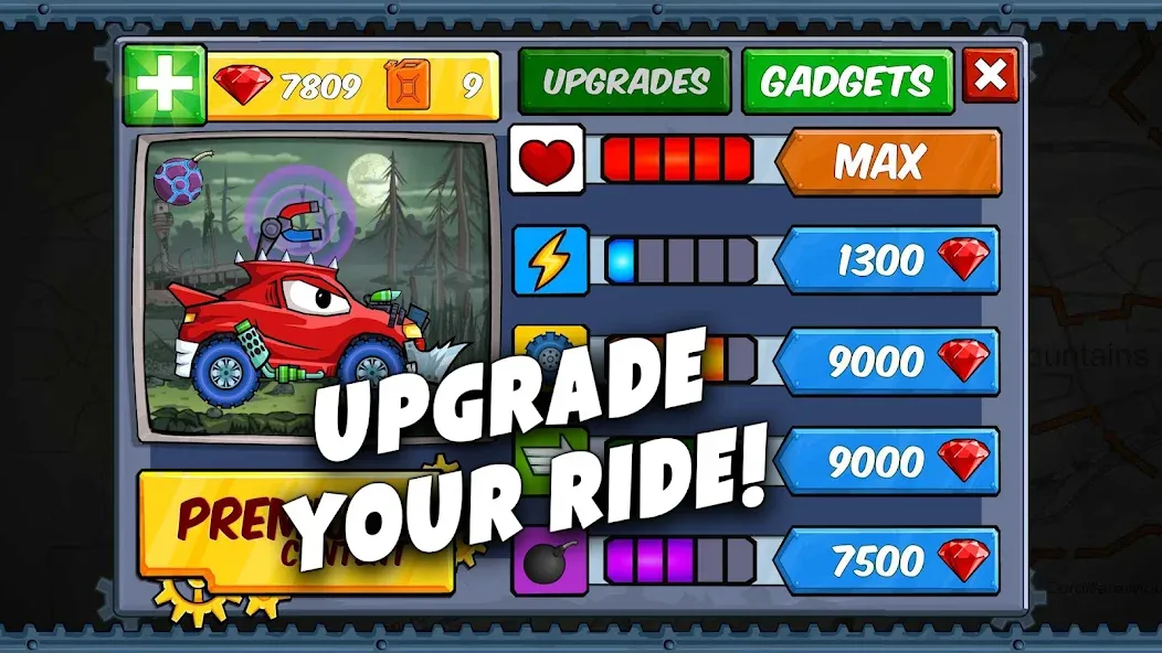 Car Eats Car - Apocalypse Race (Кар Итс Кар) [МОД Все открыто] APK Android Screenshot 3