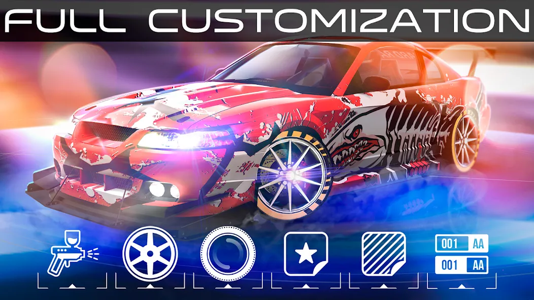 Hard Racing - Real Drag Racing (Хард Рейсинг) [МОД Unlocked] APK Android Screenshot 4