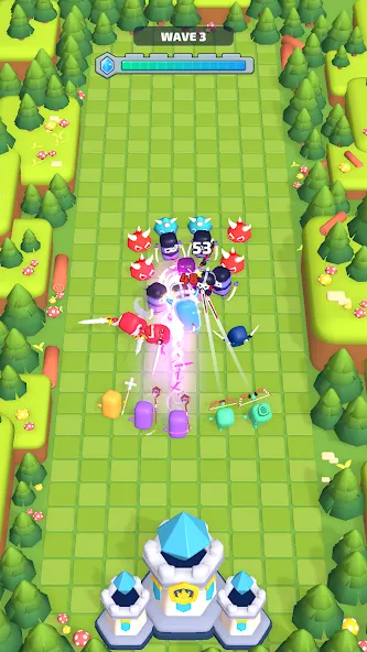 Dice Roll Defense (Дайс Ролл Дефенс) [МОД Premium] APK Android Screenshot 2