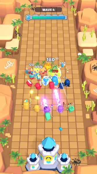 Dice Roll Defense (Дайс Ролл Дефенс) [МОД Premium] APK Android Screenshot 3