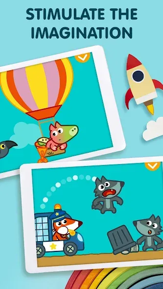 Pango Kids: Fun Learning Games [МОД Premium] APK Android Screenshot 4