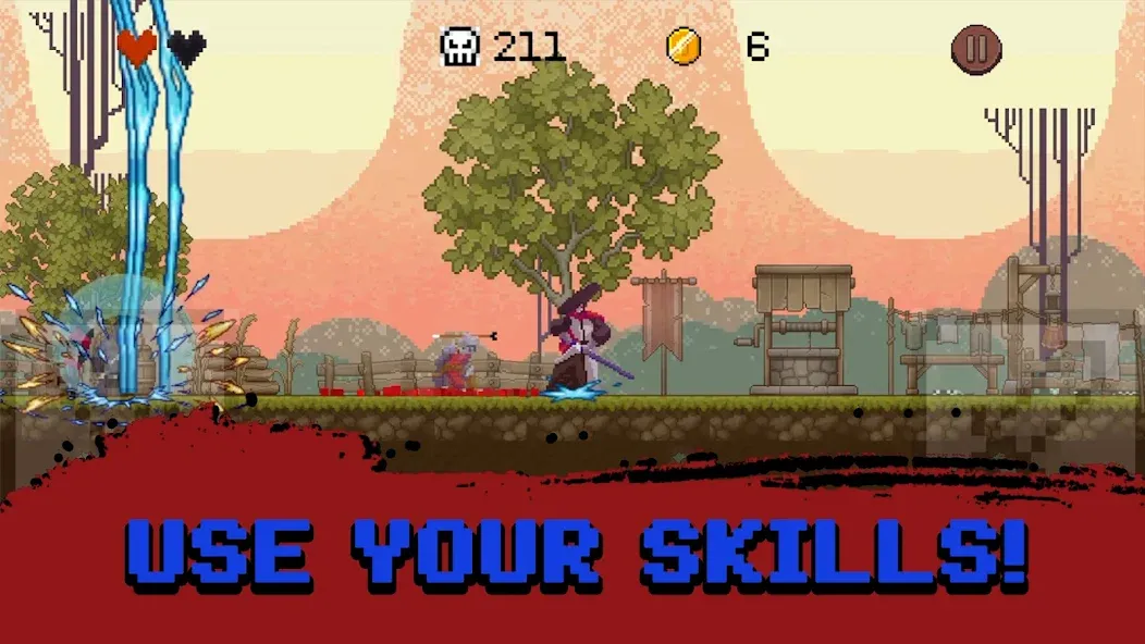 Thunder Samurai Defend Village (Сэндер Самурай Защищает Деревню) [МОД Premium] APK Android Screenshot 5