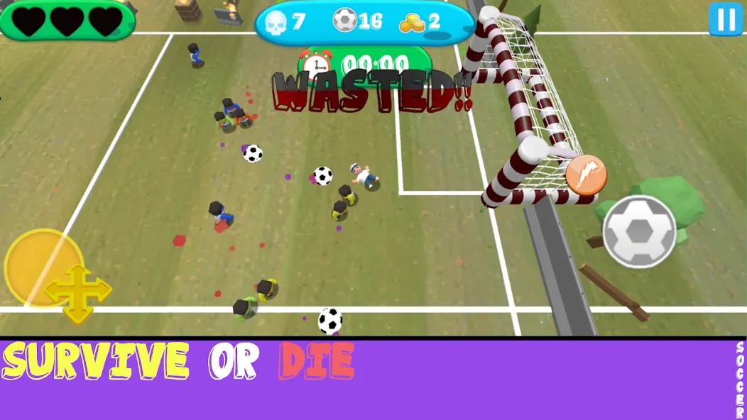 Soccer Apocalypse Survival (Соккер Апокалипсис Сурвивал) [МОД Premium] APK Android Screenshot 2