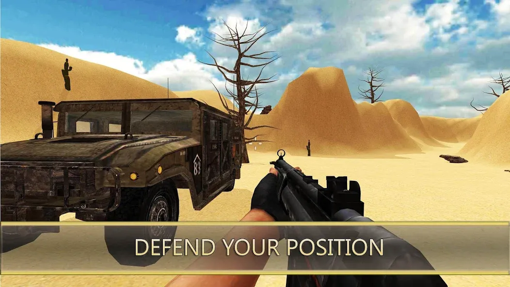 Desert Hawks: Soldier War Game [МОД Все открыто] APK Android Screenshot 3